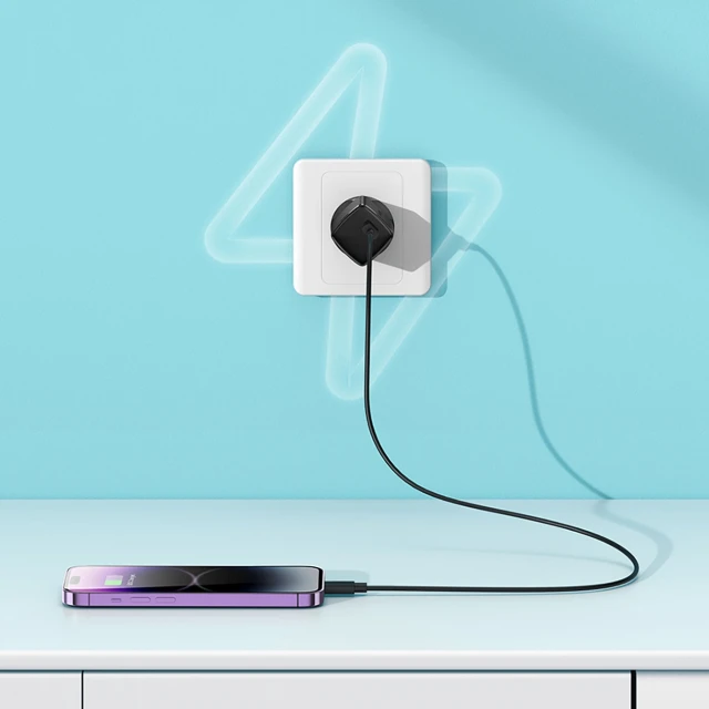 Мережевий зарядний пристрій Baseus Cube Pro 30W USB-C чорний (6932172628666)