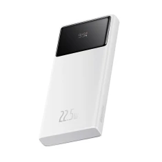 Powerbank Baseus Star-Lord 10000mAh 22.5W с цифровым дисплеем и кабелем USB-C 3A 30cm Белый (6932172628697)