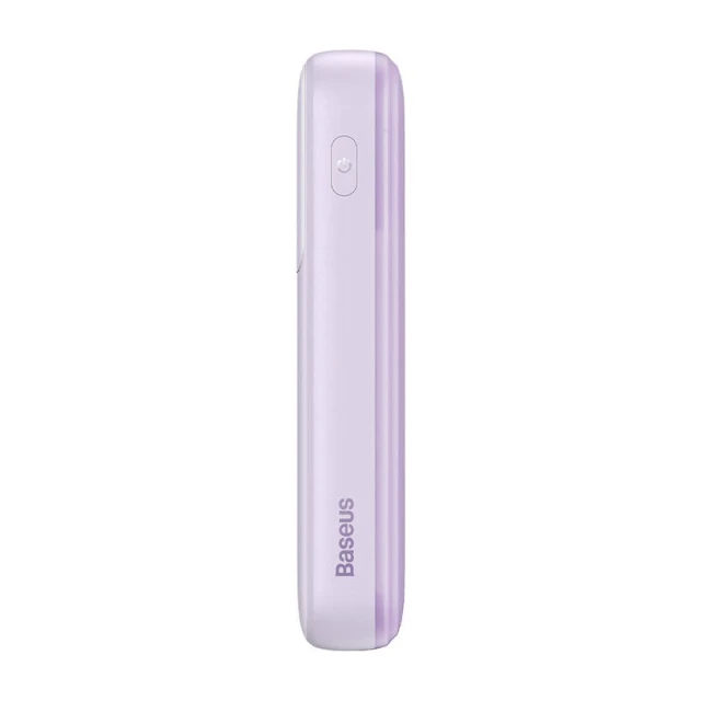 Портативний зарядний пристрій Baseus Comet with Built-In Lightning | USB-C Cable (USB-A to USB-C Cable) 10000 mAh 22.5W Purple (PPMD020005)