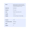 Кабель Baseus Explorer Series USB-A to Lightning 2.4A 2m White (CATS010102)