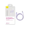 Кабель Baseus Explorer Series USB-A to Lightning 2.4A 2m White (CATS010102)