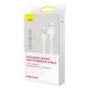 Кабель Baseus Explorer Series USB-A to Lightning 2.4A 2m White (CATS010102)