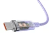 Кабель Baseus Explorer FC USB-A to USB-C 6A 1m Purple (CATS010405)