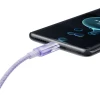 Кабель Baseus Explorer FC USB-A to USB-C 6A 1m Purple (CATS010405)