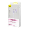 Кабель Baseus Explorer FC USB-A to USB-C 6A 1m Purple (CATS010405)