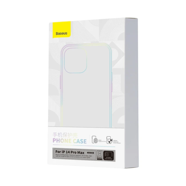 Чохол Baseus Corning Case with Transparent Glass для iPhone 14 Pro Max Transparent (P60112202201-03)