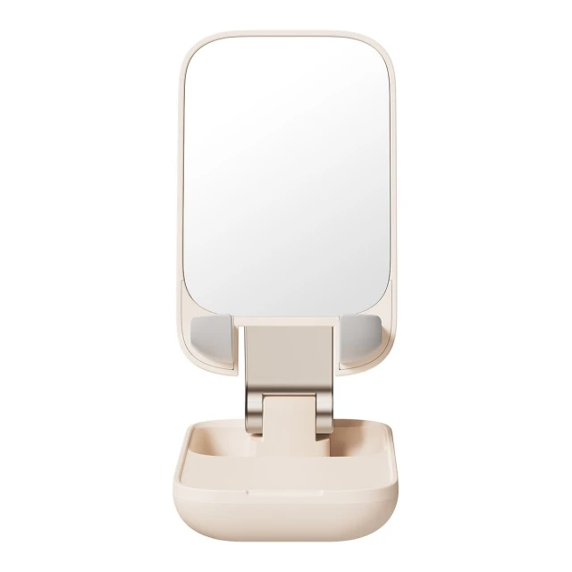 Підставка Baseus Seashell Series (with Mirror) Beige (B10551501411-00)