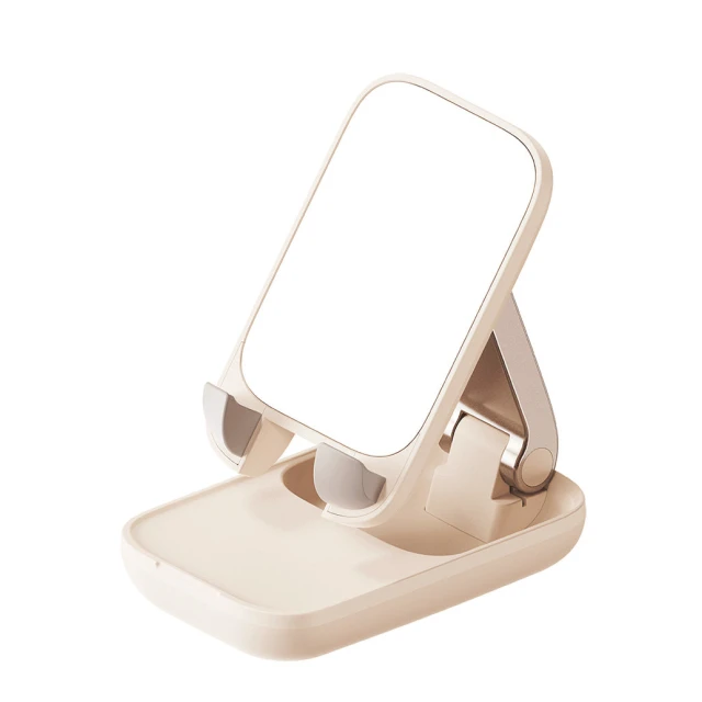 Підставка Baseus Seashell Series (with Mirror) Beige (B10551501411-00)