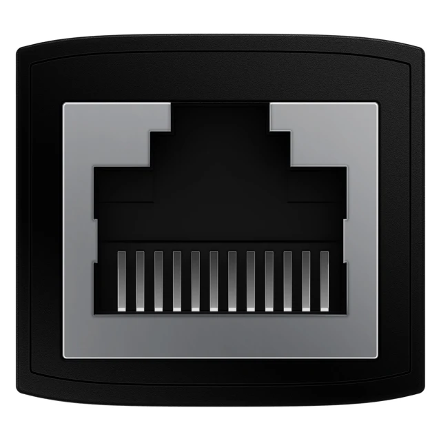 Адаптер Baseus AirJoy Series RJ-45 to RJ-45 Black (2 Pack) (B00131100111-00)