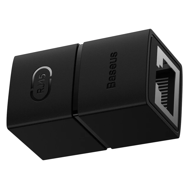 Адаптер Baseus AirJoy Series RJ-45 to RJ-45 Black (2 Pack) (B00131100111-00)