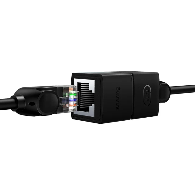 Адаптер Baseus AirJoy Series RJ-45 to RJ-45 Black (2 Pack) (B00131100111-00)