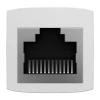Мережевий з'єднувач кабелю Baseus AirJoy Series Ethernet RJ-45 (10 PCS) White (B00131100211-00)