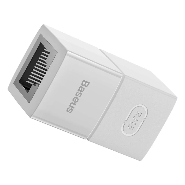 Мережевий з'єднувач кабелю Baseus AirJoy Series Ethernet RJ-45 (10 PCS) White (B00131100211-00)