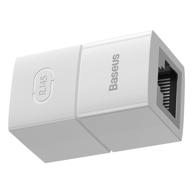 Мережевий з'єднувач кабелю Baseus AirJoy Series Ethernet RJ-45 (10 PCS) White (B00131100211-00)