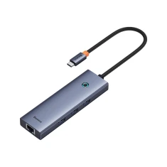 Hub Baseus UltraJoy 5-Port (HDMI 4K, 4xUSB 3.0) Gray (B00052809813-00)