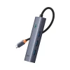 Hub Baseus UltraJoy 5-Port (HDMI 4K, 4xUSB 3.0) Gray (B00052809813-00)