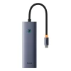 Hub Baseus UltraJoy 5-Port (HDMI 4K, 4xUSB 3.0) Gray (B00052809813-00)
