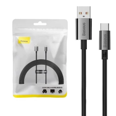 Кабель Baseus Superior USB-A to USB-C 100W 2m Black (P10320102114-02)