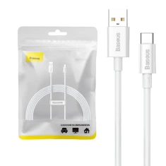 Кабель Baseus Superior USB-A to USB-C 100W 2m White (P10320102214-03)