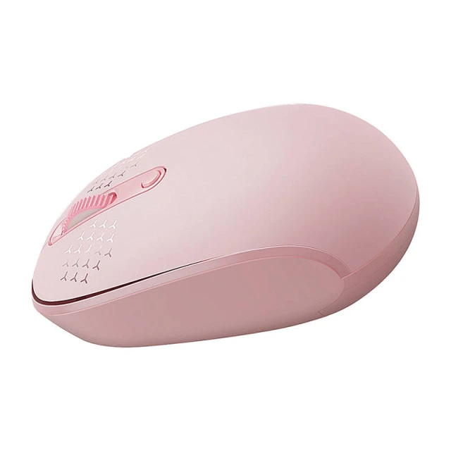 Бездротова миша Baseus F01B Tri-Mode Pink (B01055503413-00)