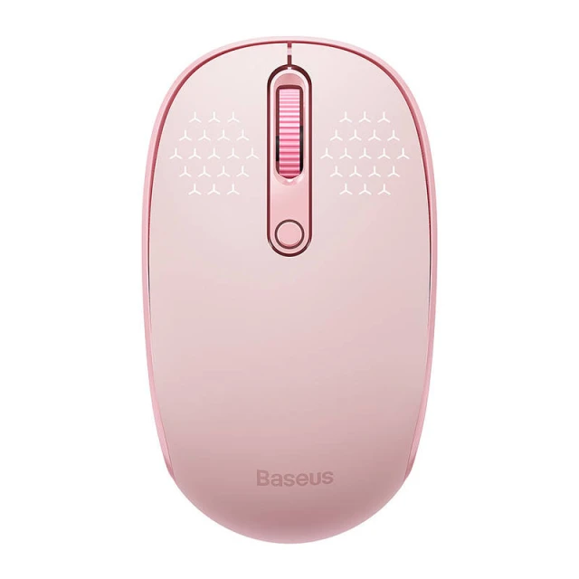 Бездротова миша Baseus F01B Tri-Mode Pink (B01055503413-00)