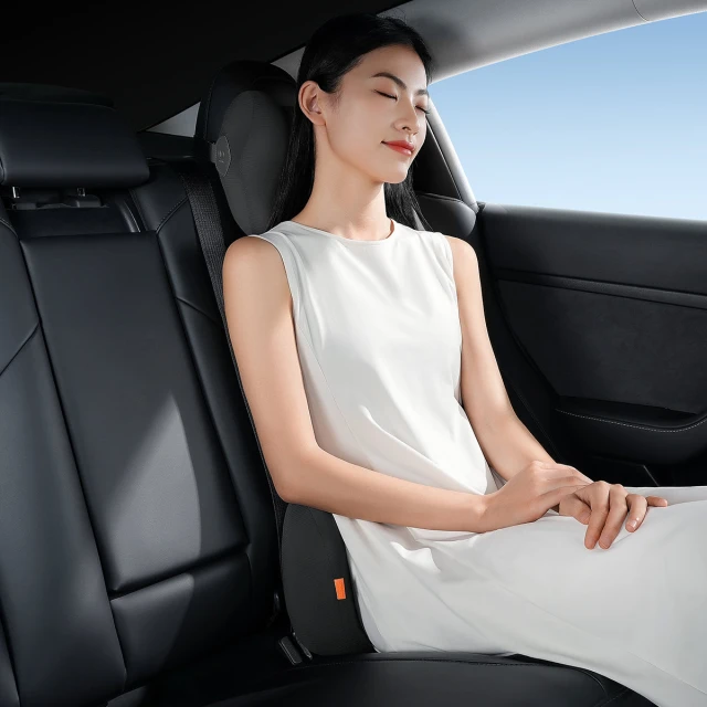 Автомобільна поперекова подушка Baseus ComfortRide Black (C20036402111-01)