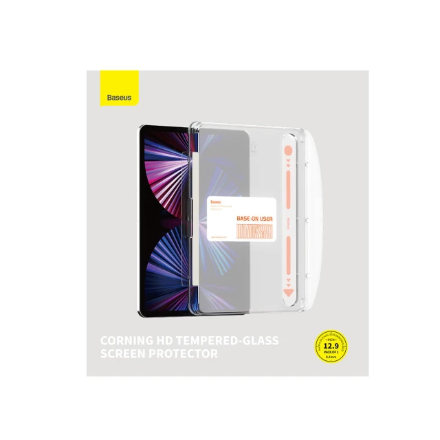 Захисне скло Baseus Crystal для iPad Pro 12.9