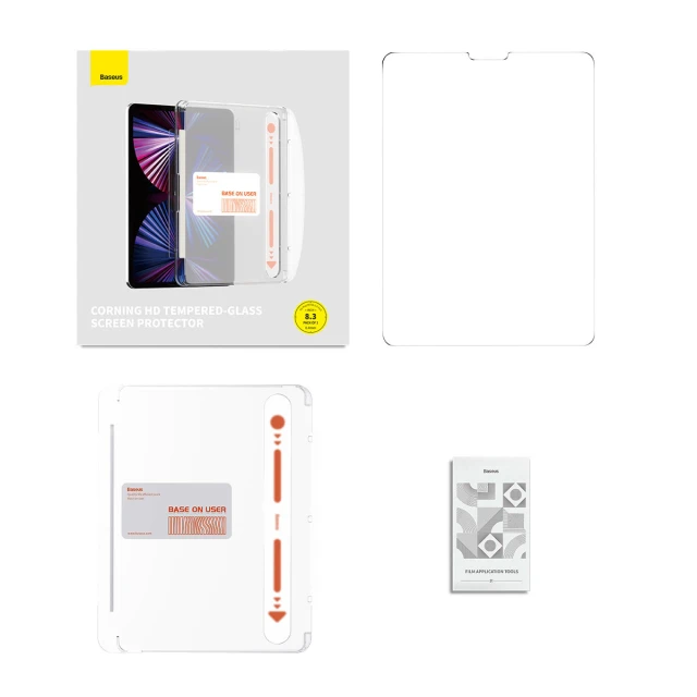 Захисне скло Baseus Crystal для iPad mini 6 Transparent (P40012005201-00)