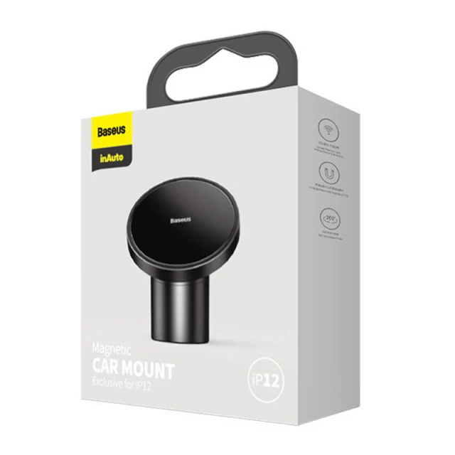 Автотримач Baseus NeoGravity Black with MagSafe (C40141501113-00)