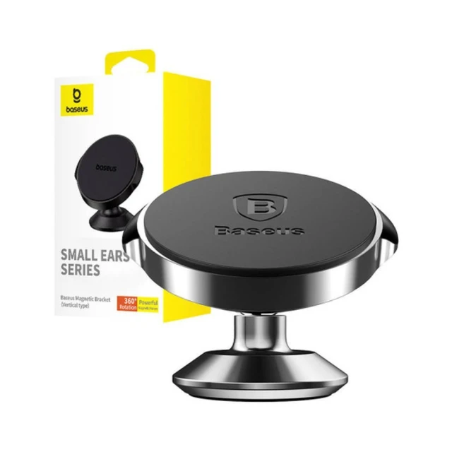 Автотримач Baseus Small Ears 360° Black (C40141403113-00)