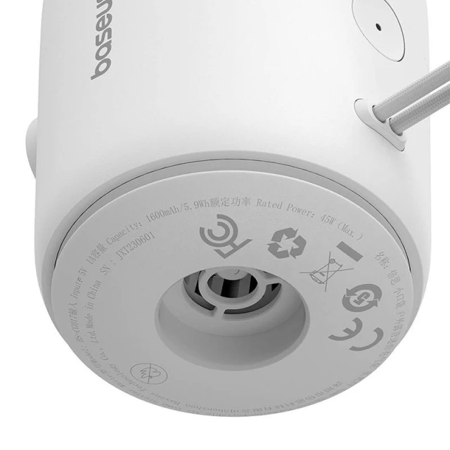 Портативный насос Baseus PocketGo White (C11157700221-00)