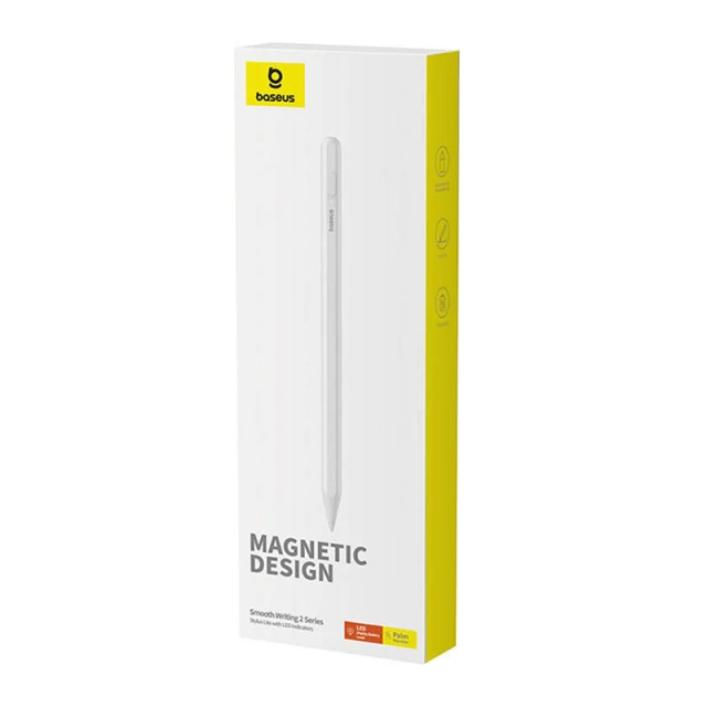 Стилус Baseus Smooth Writing 2 with LED Indicator White (P80015802213-02)