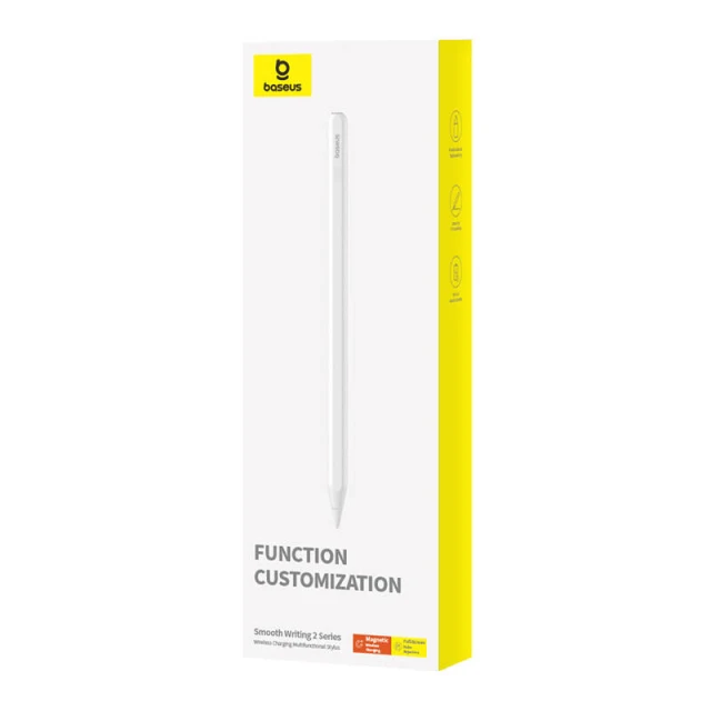 Стилус Baseus Smooth Writing Active Multifunctional with Wireless Charging USB-C White (P80015807213-00)
