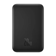 Портативное зарядное устройство Baseus Magnetic Mini 20W 6000mAh with USB-C to USB-C Cable Black with MagSafe (P10059002113-00)