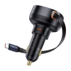 Автомобільний зарядний пристрій Baseus Enjoyment Pro USB-C with USB-C Cable 60W Black (C00057802111-01)