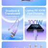 Кабель Baseus Explorer USB-C to USB-C PD 100W 1m Purple (6932172642815)