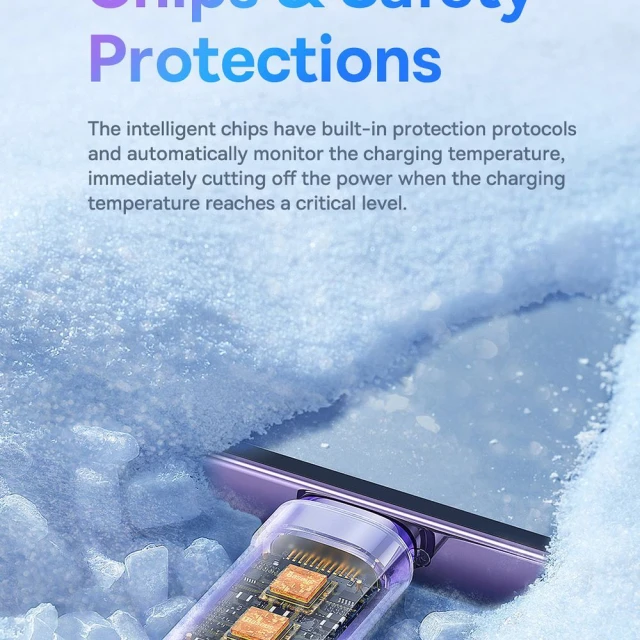 Кабель Baseus Explorer USB-C to USB-C PD 100W 1m Purple (6932172642815)