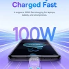 Кабель Baseus Explorer USB-C to USB-C PD 100W 1m Purple (6932172642815)