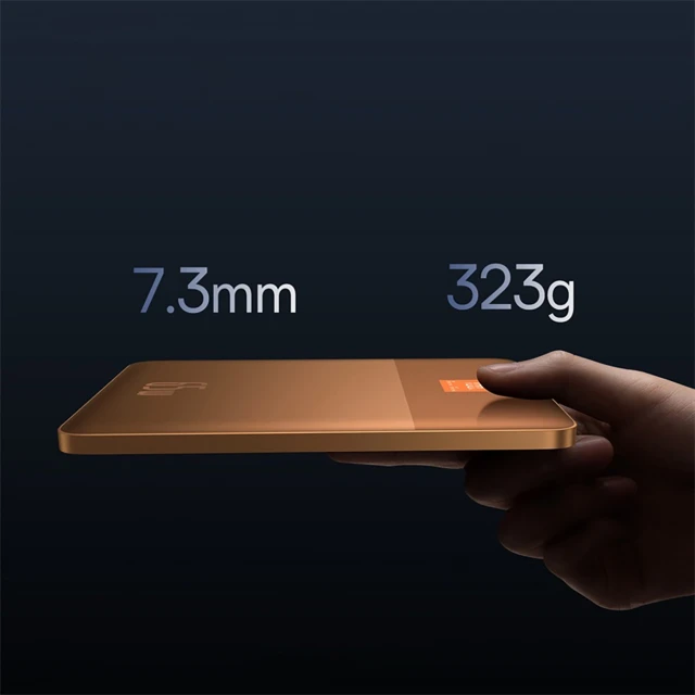 Powerbank Baseus Blade2 12000mAh 65W з цифровим дисплеєм Orange (6932172645649)