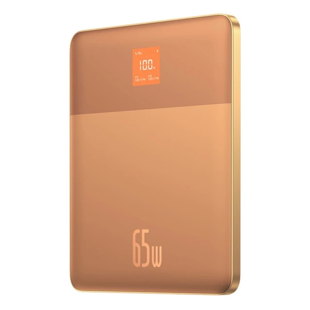 Powerbank Baseus Blade2 12000mAh 65W з цифровим дисплеєм Orange (6932172645649)