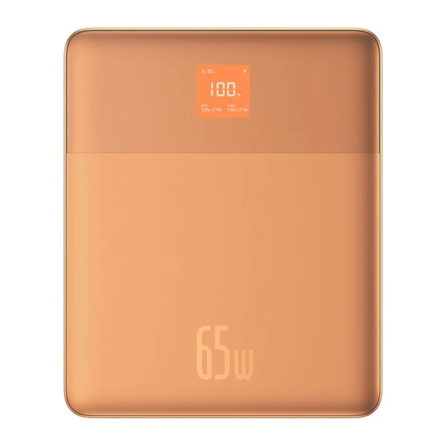 Powerbank Baseus Blade2 12000mAh 65W з цифровим дисплеєм Orange (6932172645649)