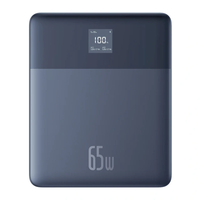 Powerbank Baseus Blade2 12000mAh 65W з цифровим дисплеєм Blue (6932172645663)