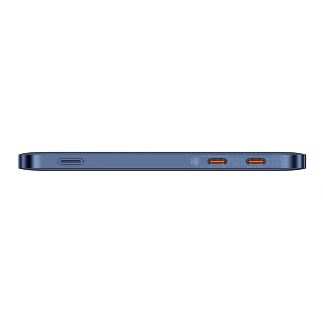 Powerbank Baseus Blade2 12000mAh 65W з цифровим дисплеєм Blue (6932172645663)