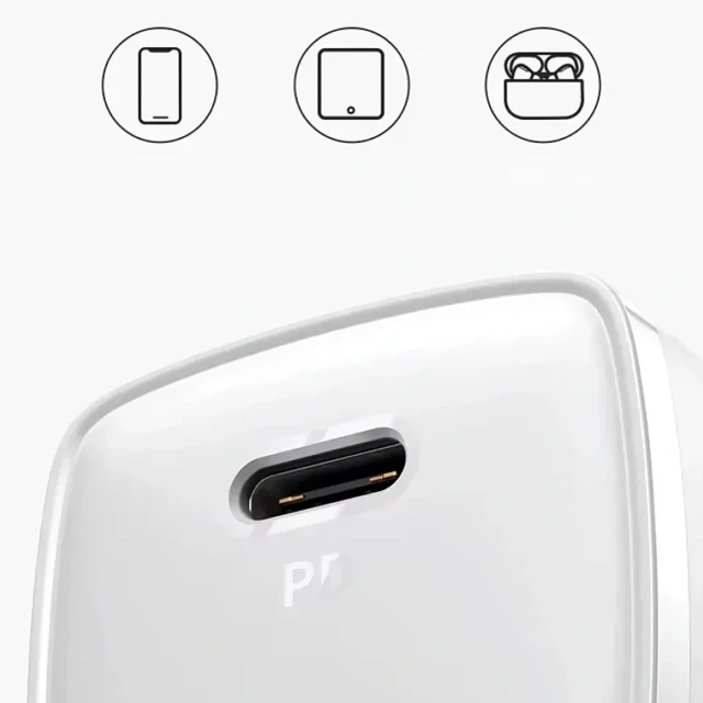 Сетевое зарядное устройство Baseus Cube 20W PD USB-C с кабелем Baseus Superior Lightning PD 20W 1m белое (6932172645786)
