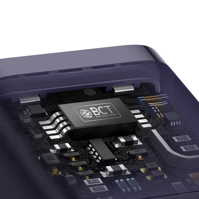 Мережевий зарядний пристрій Baseus GaN5 30W USB-C EU фіолетовий (6932172646233)