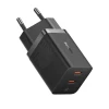 Сетевое зарядное устройство Baseus GaN5 Pro 40W 2xUSB-C Black (P10110804117-Z1)