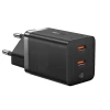 Сетевое зарядное устройство Baseus GaN5 Pro 40W 2xUSB-C Black (P10110804117-Z1)