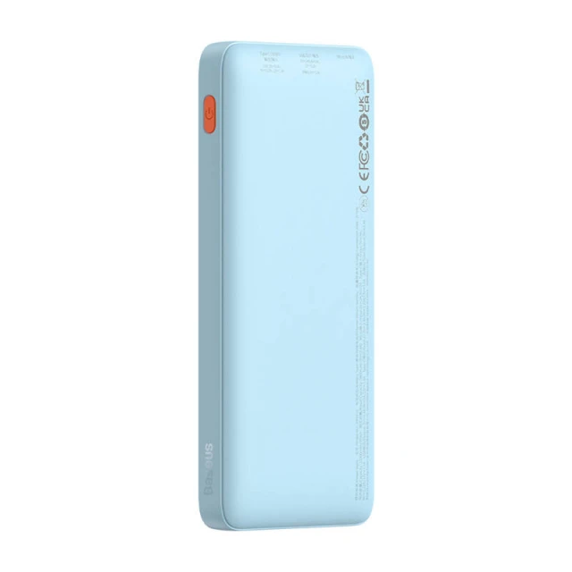 Портативний зарядний пристрій Baseus Airpow 20W 10000mAh Blue (P10022801313-00)