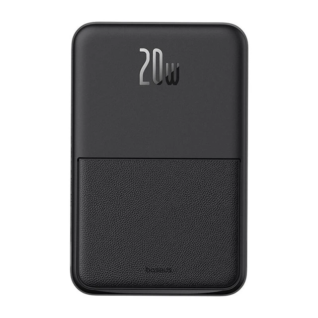 Портативна батарея Baseus MagPro Magnetic Bracket 5000mAh 20W Black (P10064101123-00)