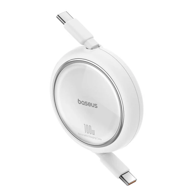 Кабель Baseus Free2Draw USB-C to USB-C PD 100W 1m White (P10364500211-00)